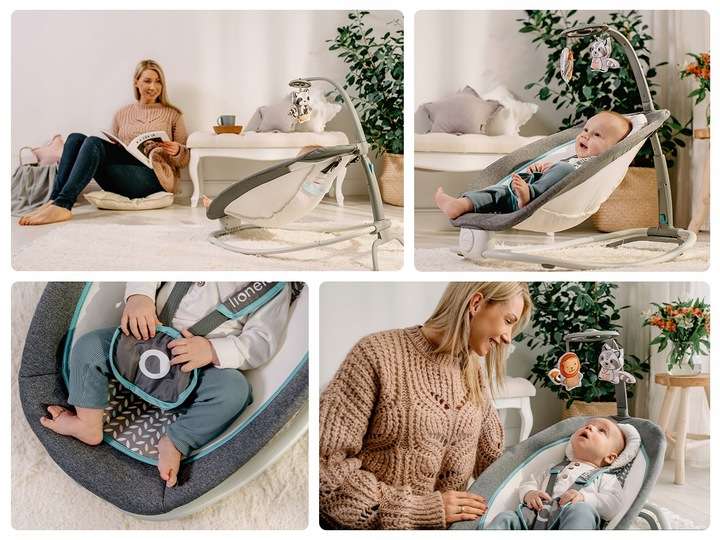 LIONELO Recliner Pascal Dove, gray