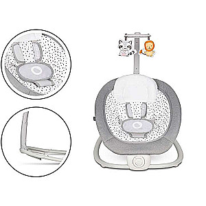 LIONELO Recliner Pascal Dove, gray