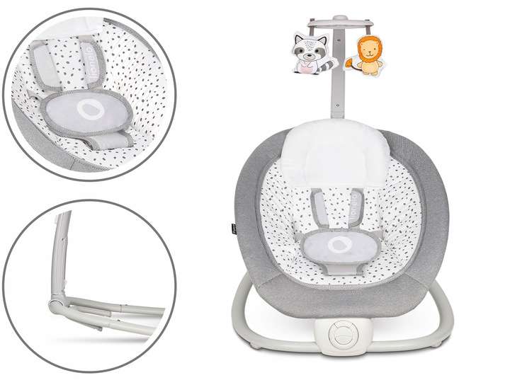 LIONELO Recliner Pascal Dove, gray