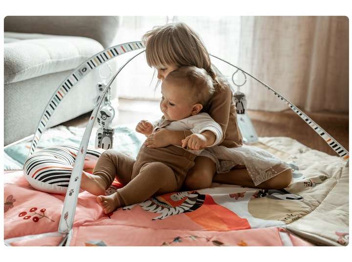 Lionelo Loe Jenny Play Mat, 130 cm x 130 cm.