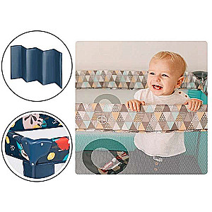 Lionelo Stefi Playpen, blue