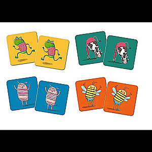 Board Game - Memo Classic Plus. Sounds and Movements