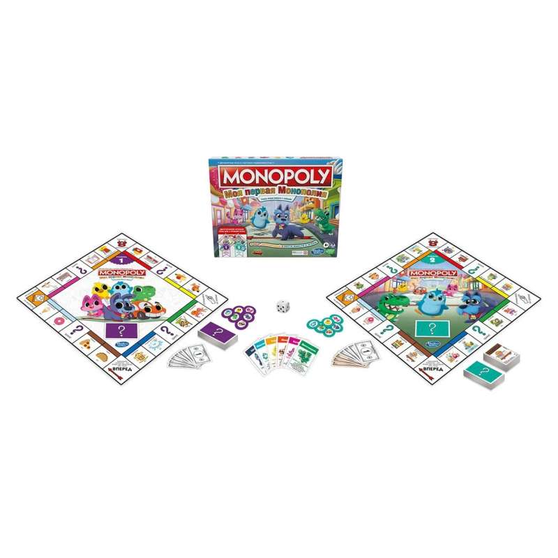 Board Game - Monopoly: My First Monopoly 2-in-1