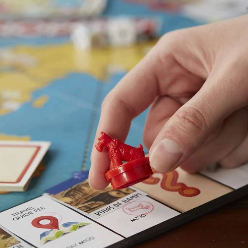 Board Game - Monopoly. Journey Around the World