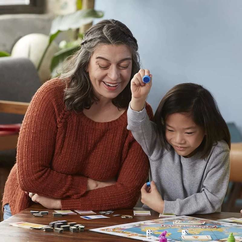 Board Game - Monopoly. Journey Around the World
