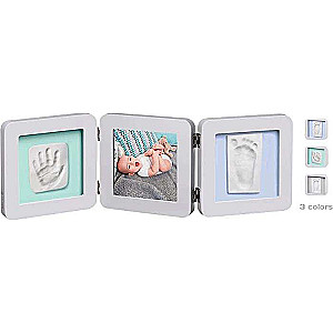 Baby Art Double 2P Essentials kit for making baby footprints/hands