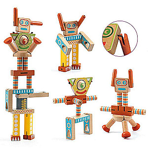 Wooden Constructor - Robots