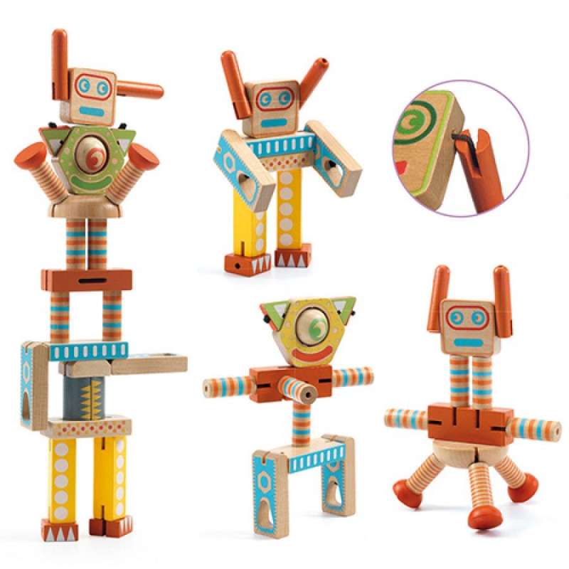 Wooden Constructor - Robots