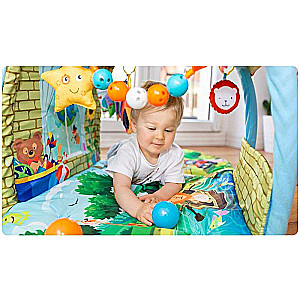 Lionelo Agnes Plus Play Mat, 142 cm x 142 cm