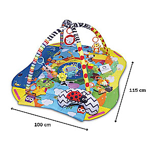 Activity Mat Lionelo Anika Plus, 115 cm x 100 cm.