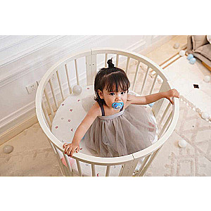 Children's crib Elsa, white
