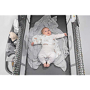 Lionelo Sven Plus Travel Cot, Gray