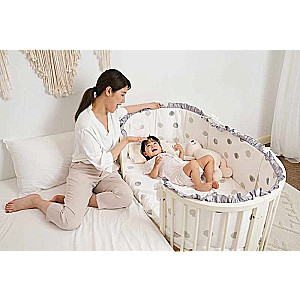 Children's crib Elsa, white