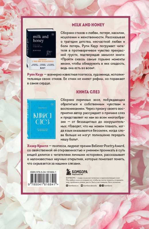 I Gift You Tenderness. Gift Set of Two Books. Milk and Honey and The Book of Tears