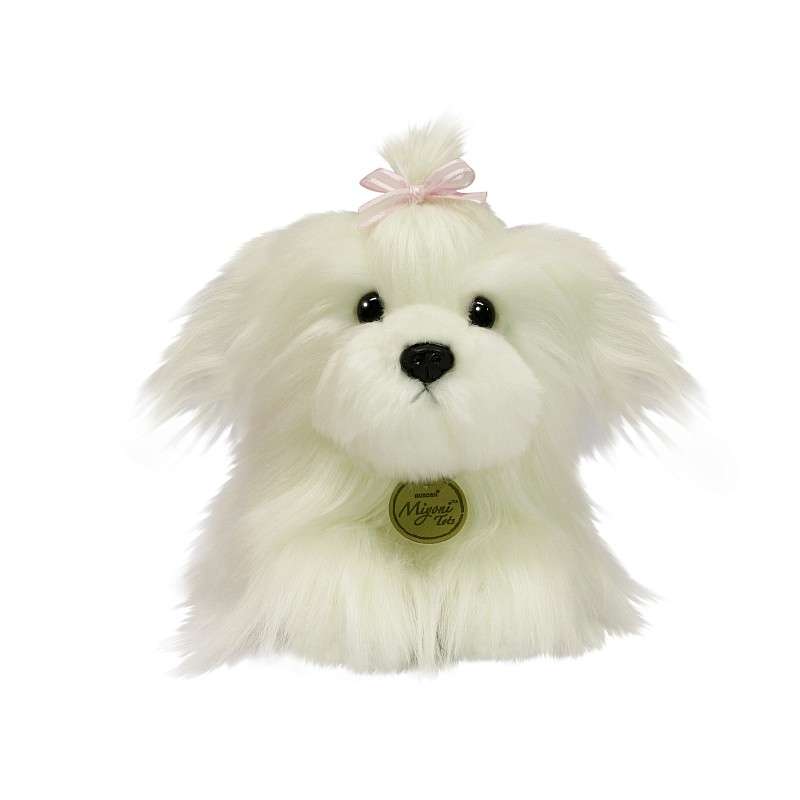 Soft Toy AURORA Maltese Bichon, 15 cm.