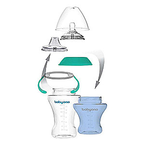 BABYONO Cup with Soft Spout NATURAL NURSING 180 ml