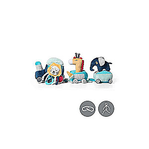 BABYONO Development Toy SAFARI TRAIN