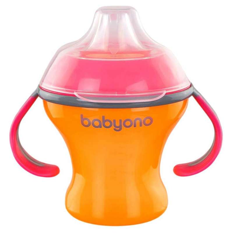 BABYONO Кружка с мягким носиком
