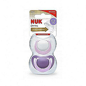 NUK Silicone Pacifier GENIUS 0-2 months