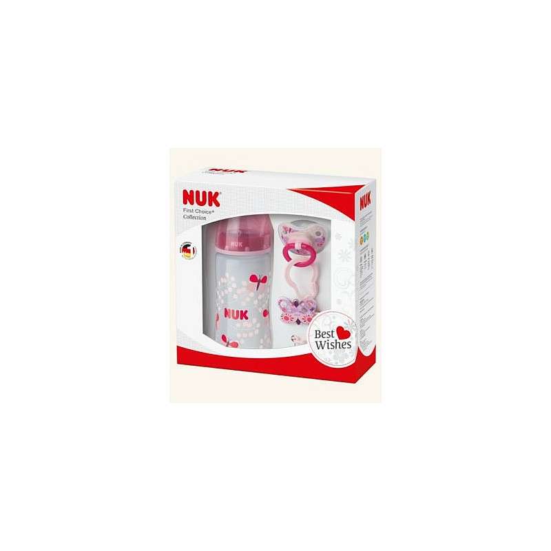 NUK First Choice PP Bottle 300ml with Silicone Nipple 0-6m