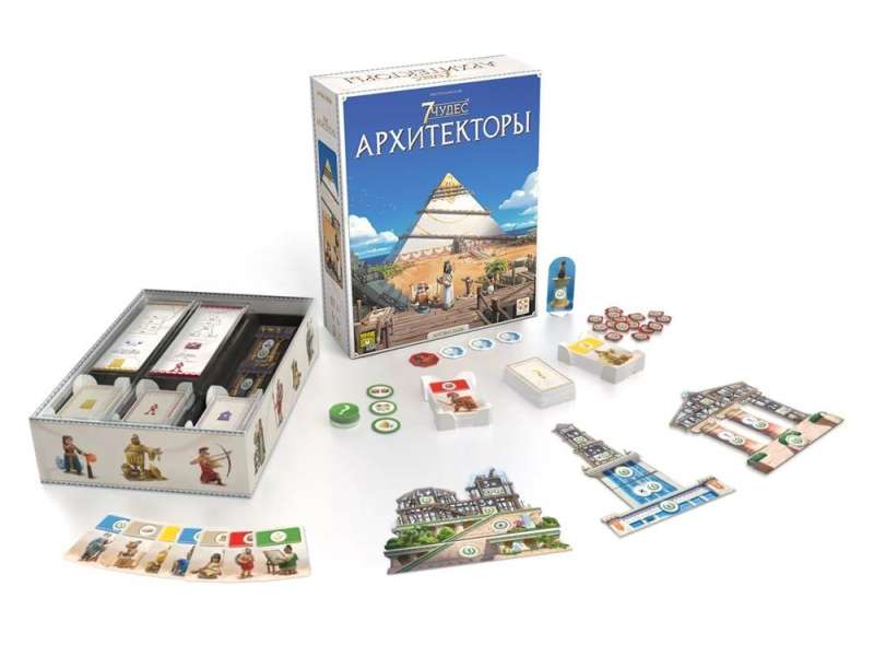 Настольная игра - 7 Чудес. Архитекторы