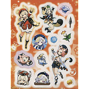 Genshin Impact. Orange Stickers