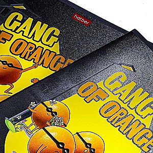 Notebook 48 sheets A5 size grid - Orange Gang