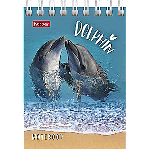 Notepad 40 sheets A7f grid - Underwater World