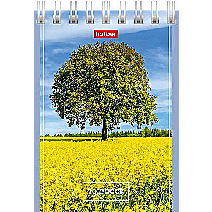 Notebook 40 sheets A7 size grid - Magnificent Landscapes