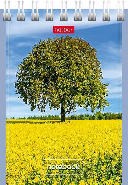 Notebook 40 sheets A7 size grid - Magnificent Landscapes