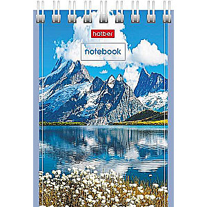 Notebook 40 sheets A7 size grid - Magnificent Landscapes