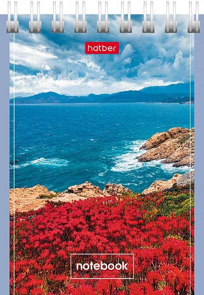 Notebook 40 sheets A7 size grid - Magnificent Landscapes
