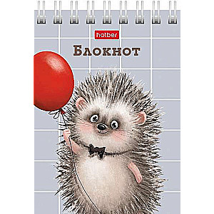 Notebook 40 sheets A7f grid - It's good to be a hedgehog