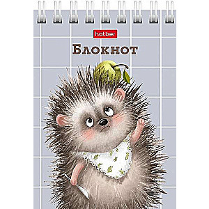 Notebook 40 sheets A7f grid - It's good to be a hedgehog