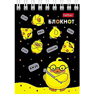Notebook 60 sheets A7f grid - Duck Tales