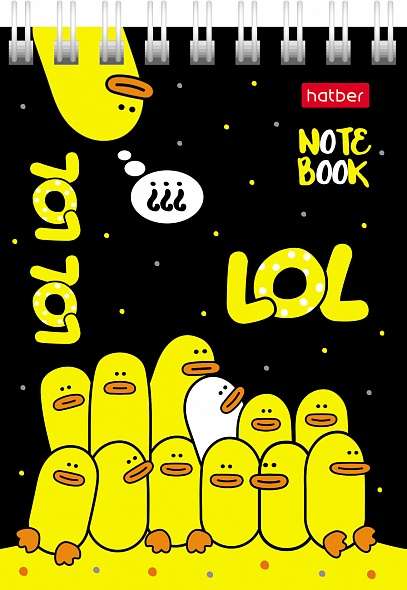 Notebook 60 sheets A7f grid - Duck Tales