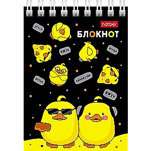 Notebook 60 sheets A7f grid - Duck Tales