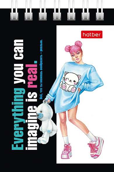 Notepad 40 sheets A7f I - Zoomer-girl