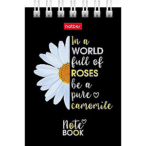 Notepad 40 sheets A7f i - Be different!