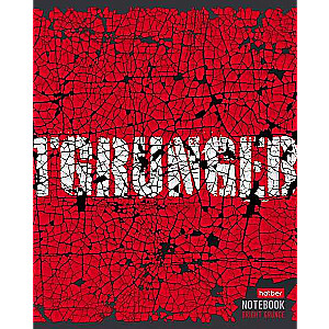 Notebook 96 sheets A5 grid - Bright Grunge