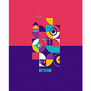 Notebook 80 sheets A5 grid - Graphic Patterns