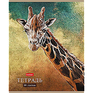 Notebook 80 sheets A5 format LINE - Wild World