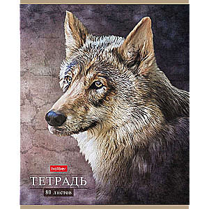 Notebook 80 sheets A5 format LINE - Wild World