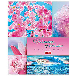 Notebook 80 sheets A5F grid - Harmony of Nature