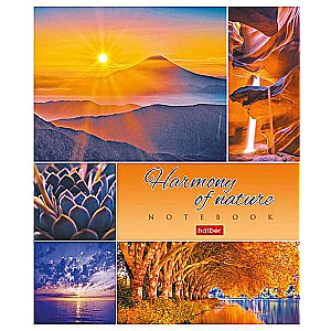 Notebook 80 sheets A5F grid - Harmony of Nature