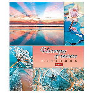 Notebook 80 sheets A5F grid - Harmony of Nature