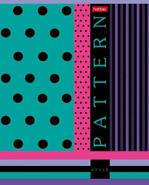 Notebook 60 sheets A5 ruled - Patternstyle