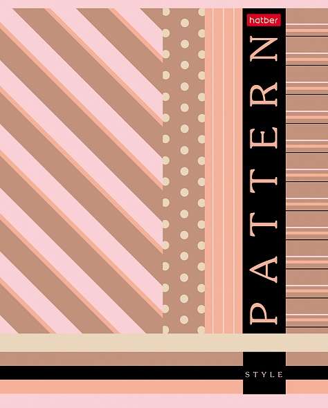 Notebook 60 sheets A5 ruled - Patternstyle