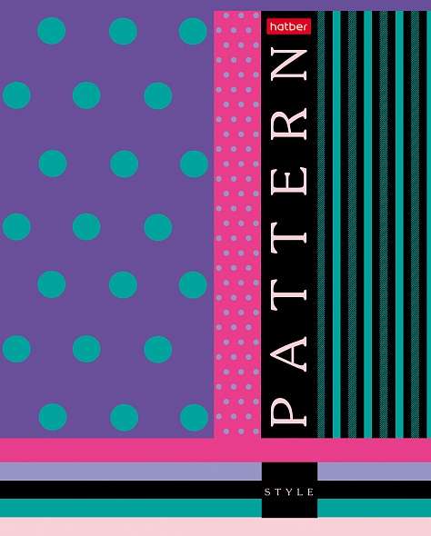 Notebook 60 sheets A5 ruled - Patternstyle