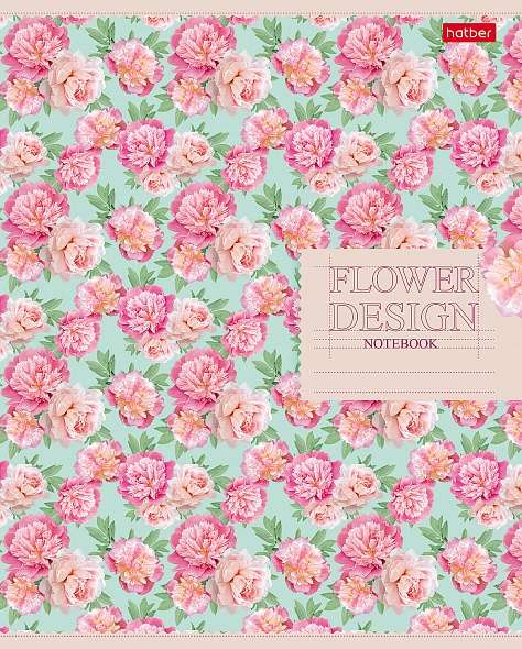 Notebook 60 sheets A5f grid - Blossom of Beauty